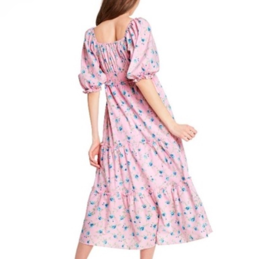 RARE LoveShackFancy x Target Sabine Floral Midi Dress - Picture 8 of 8